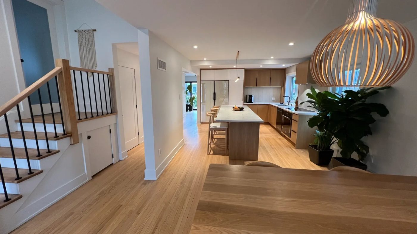 Bayview Kitchen — Living view