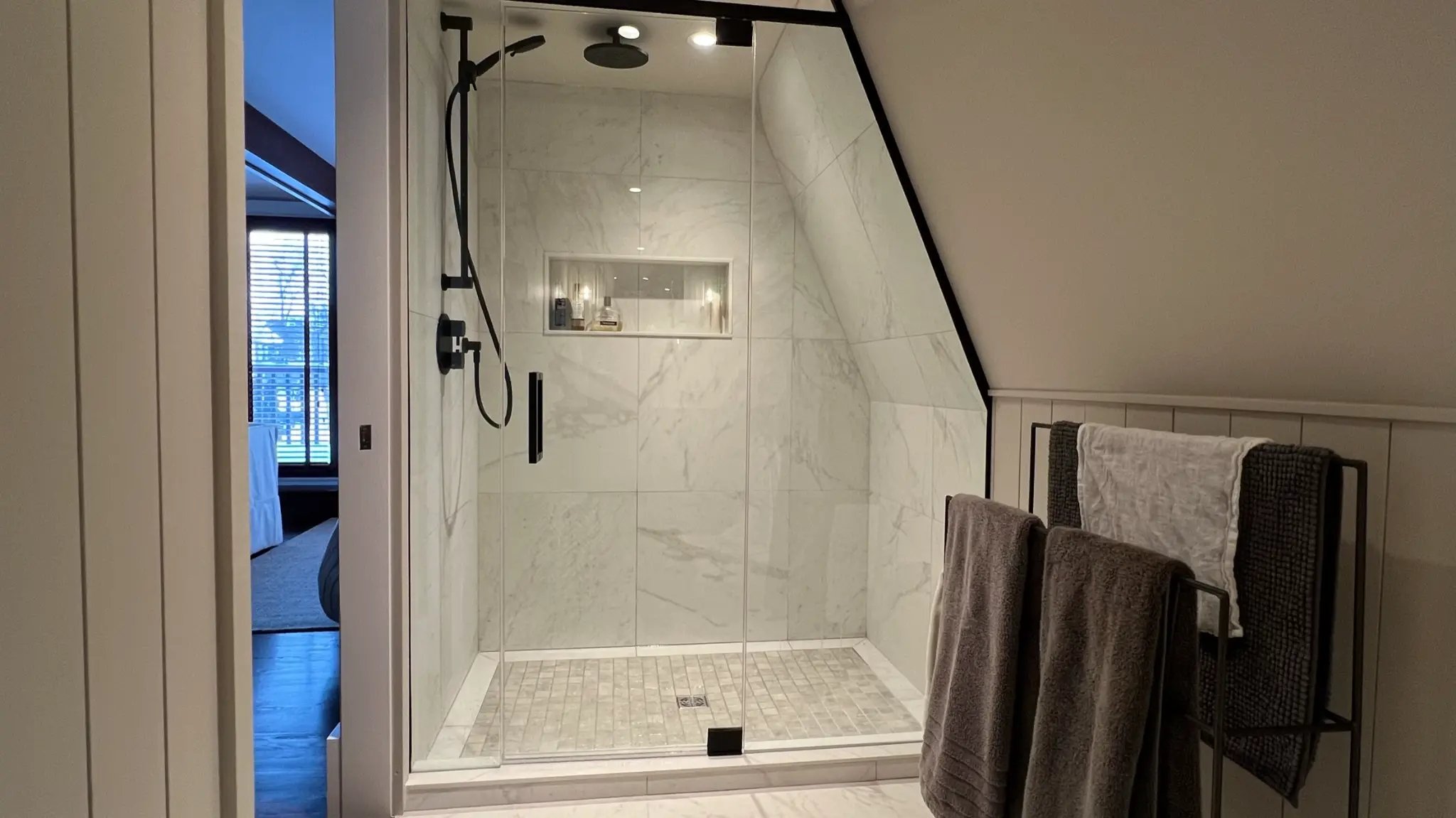 Golf Ave. Bathroom — Shower Detail