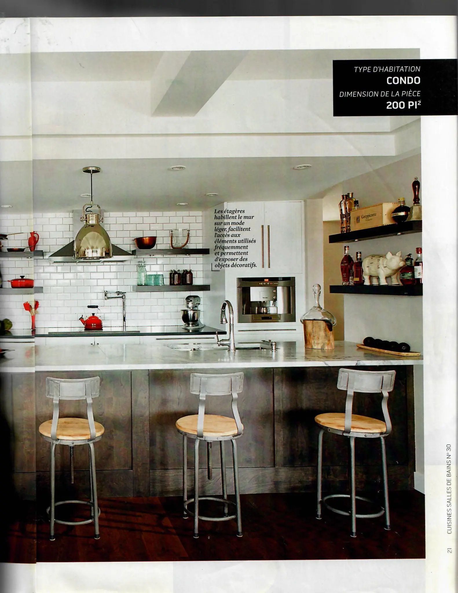 Chez Soi Cuisines — Island & Stools