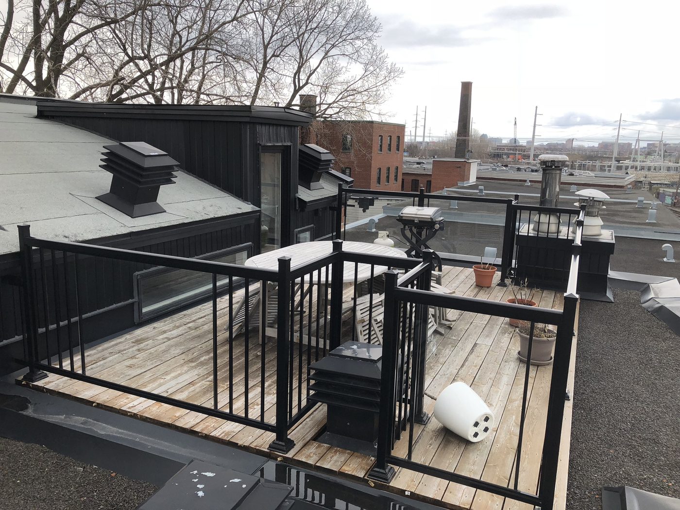 St-Augustin Condo — Rooftop terrace